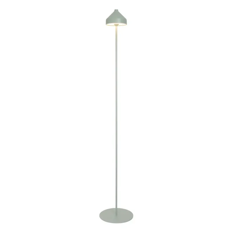 Lampada da terra 120 x 20 cm Amelie Verde - Zafferano