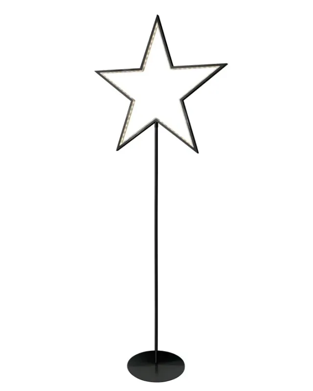 Lampada da terra Lucy Led Nera 130 cm - Sompex