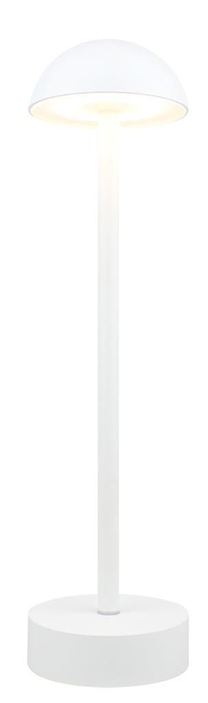 Lampada led cordless 36 cm Lario Slim Bianco - Horecatech