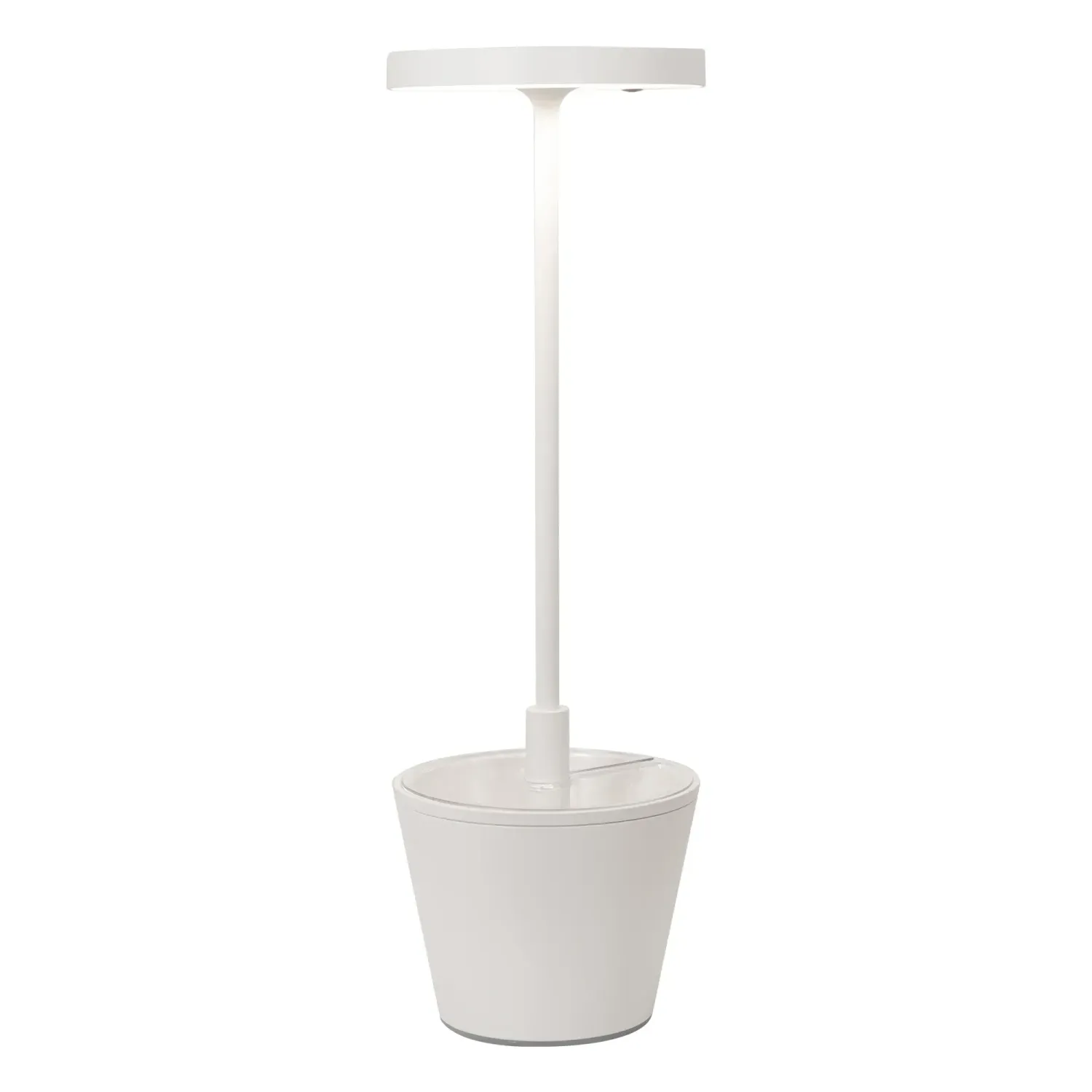 Lampada da tavolo 35 x 11 cm Poldina Reverso Bianco - Zafferano