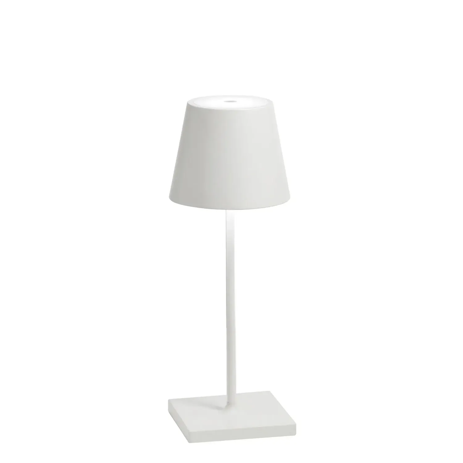 Lampada da tavolo 30 x 11 cm Poldina Mini Bianco - Zafferano