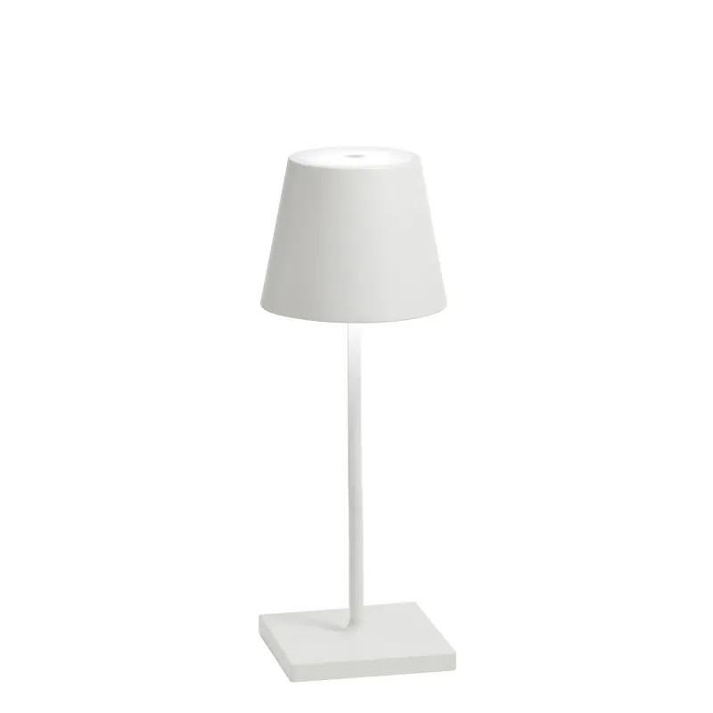 Lampada da tavolo 30 x 11 cm Poldina Mini Bianco - Zafferano