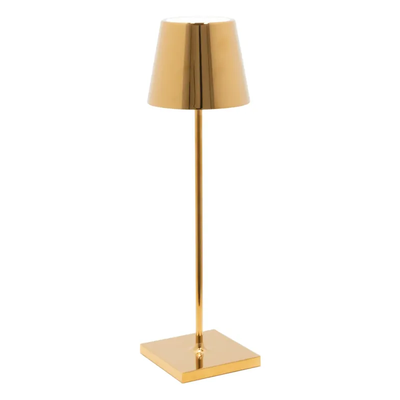 Lampada da tavolo 38 x 11 cm Poldina Oro - Zafferano