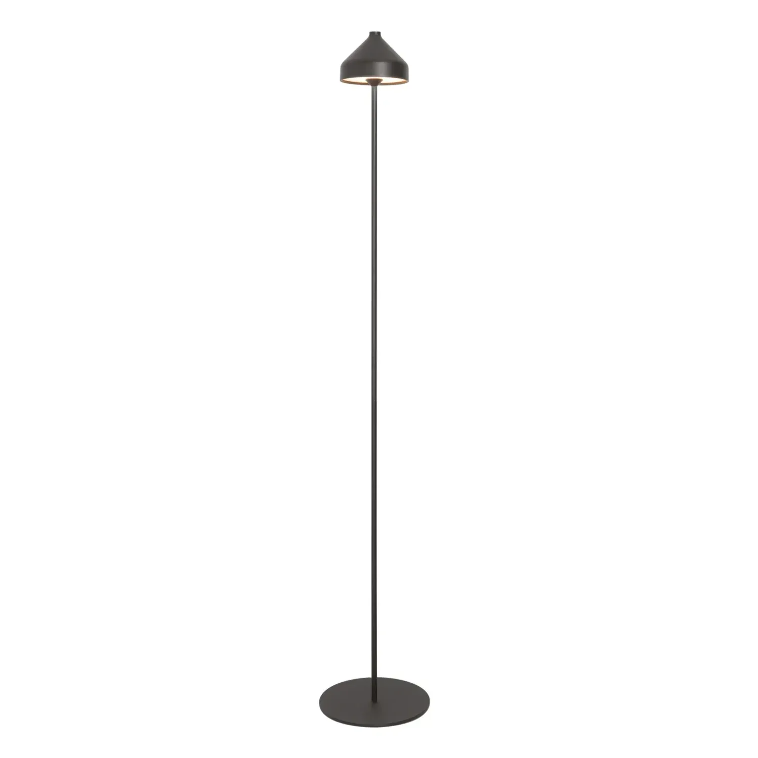 Lampada da terra 120 x 20 cm Amelie Nero - Zafferano