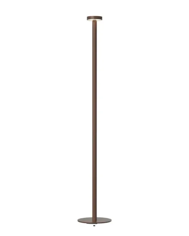 Lampada da terra Boro Led Ruggine - Sompex
