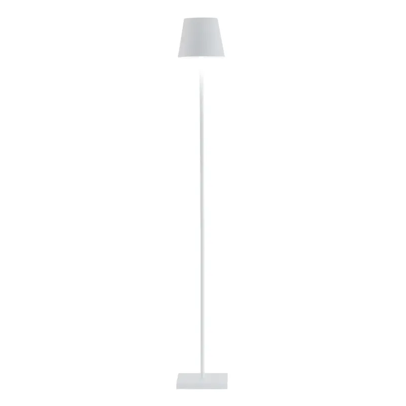 Lampada da terra 122 x 17 cm Poldina L Bianco - Zafferano