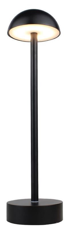 Lampada led cordless 36 cm Lario Slim Nero - Horecatech
