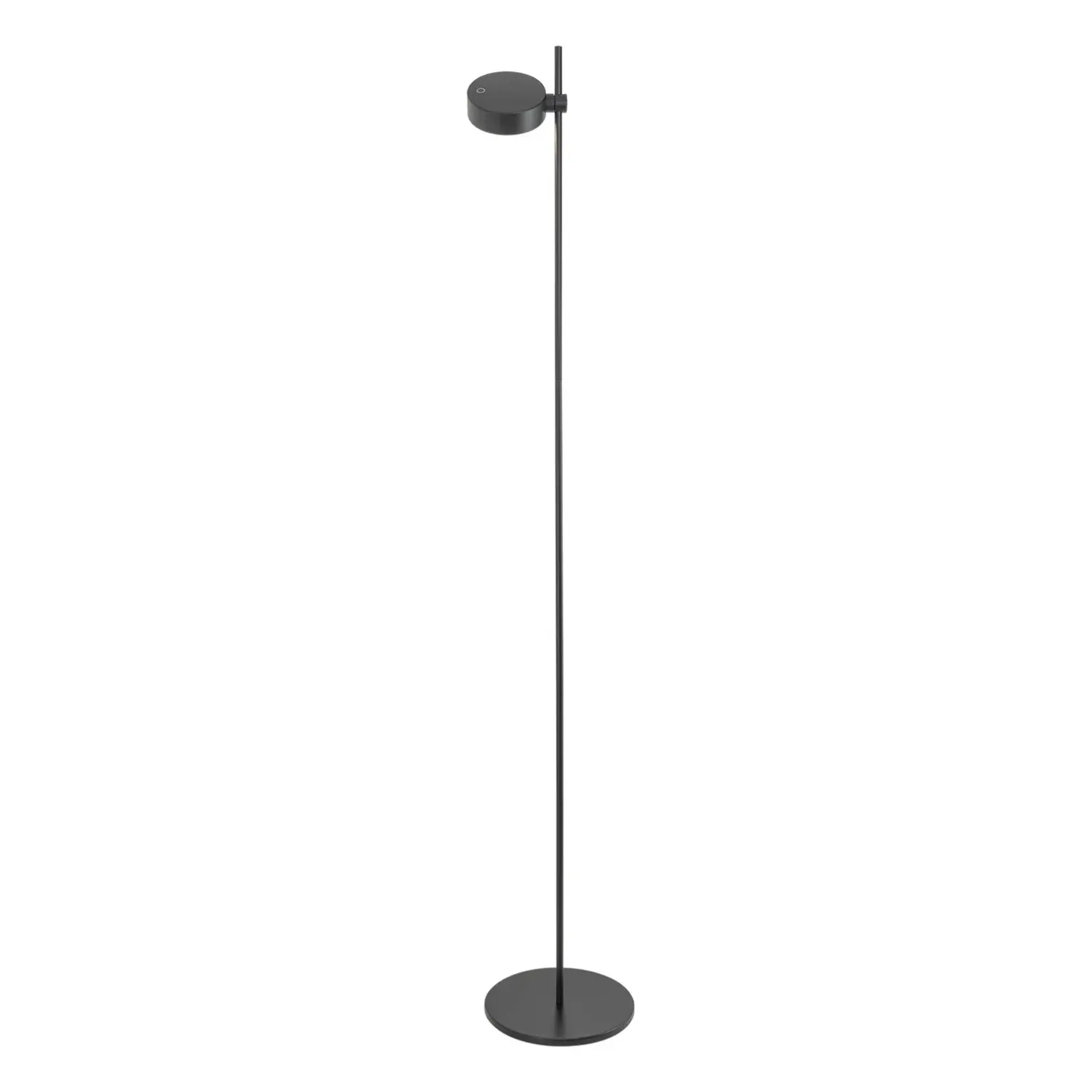 Lampada a terra 1 luce 160 x 25 cm Super O Nero - Zafferano