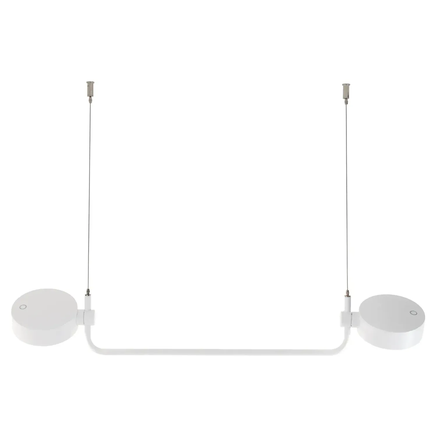 Lampada a sospensione 77 x 12,5 cm Super O Bianco - Zafferano