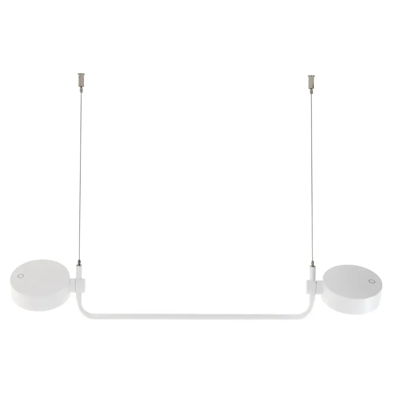 Lampada a sospensione 77 x 12,5 cm Super O Bianco - Zafferano