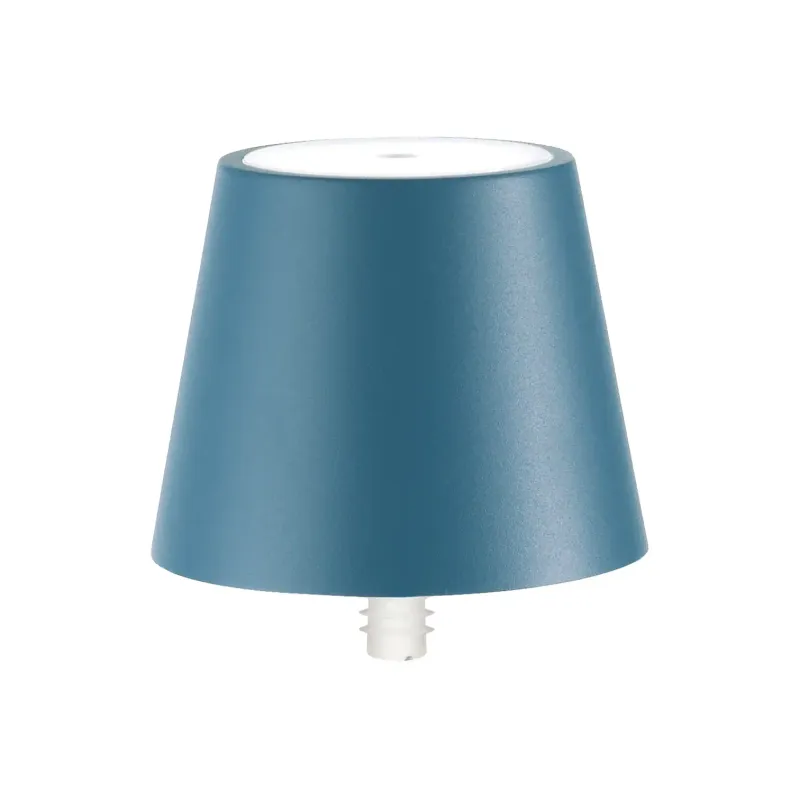 Lampada da tavolo 11,1 x 11,1 cm Poldina Stopper Blu - Zafferano
