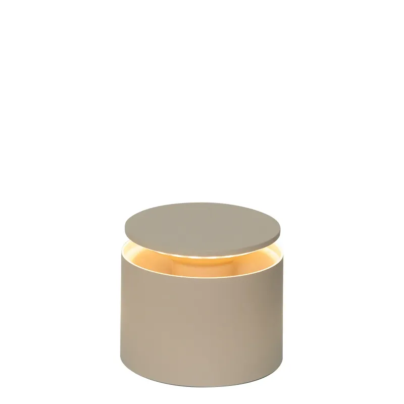 Lampada da tavolo 12 x 8,3 cm Push-up Sabbia - Zafferano