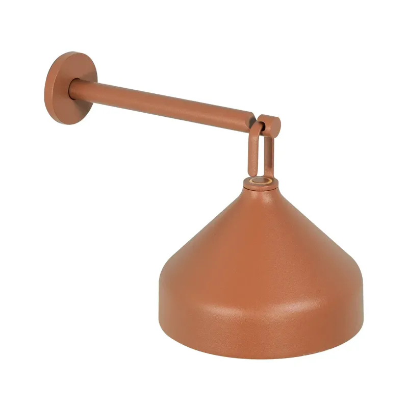Lampada da parete 20 x 12 cm Amelie Terracotta - Zafferano