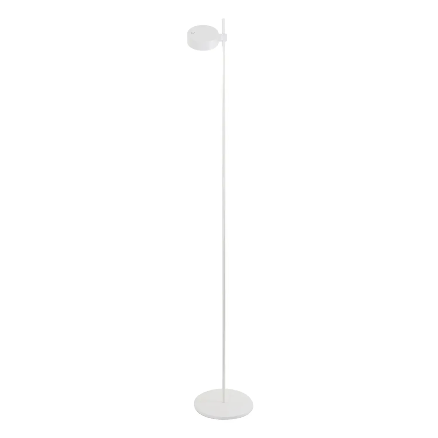 Lampada a terra 1 luce 160 x 25 cm Super O Bianco - Zafferano