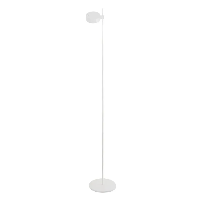 Lampada a terra 1 luce 160 x 25 cm Super O Bianco - Zafferano