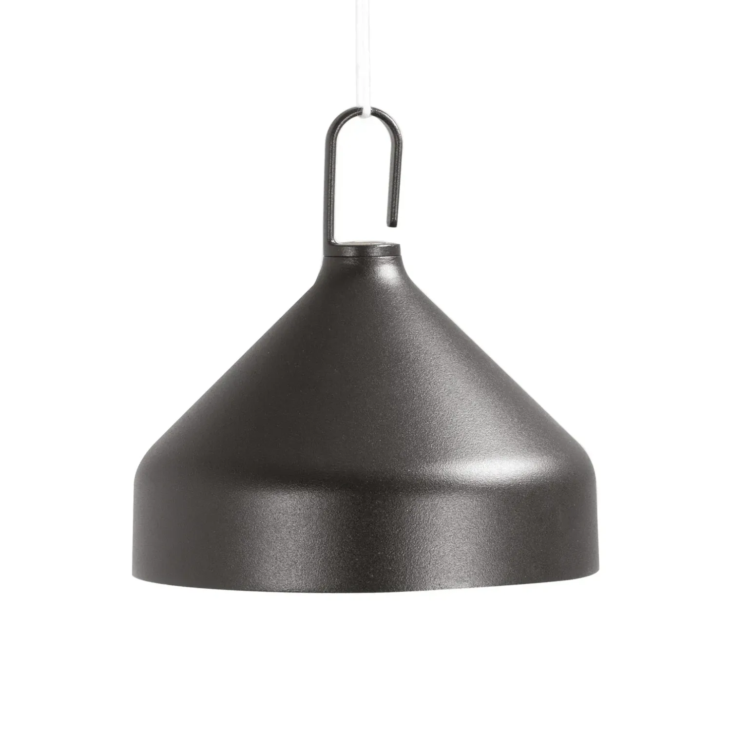 Lampada a sospensione 12 cm Amelie Nero - Zafferano