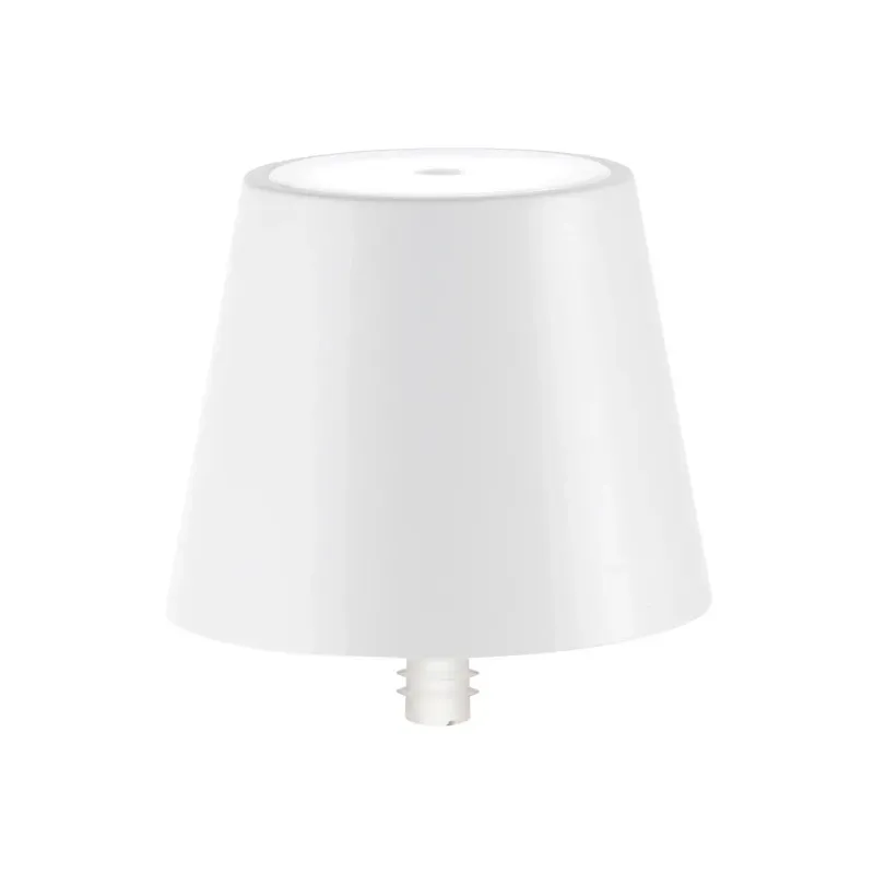 Lampada da tavolo 11,1 x 11,1 cm Poldina Stopper Bianco - Zafferano