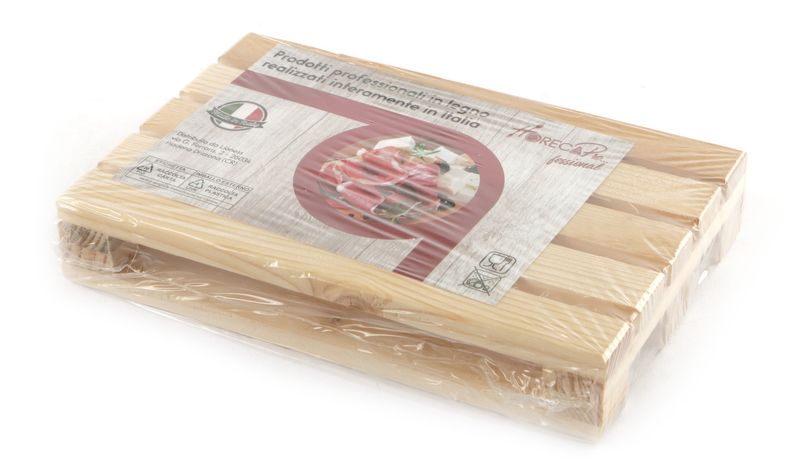 Horeca Professional - Tagliere pallet 20 x 13 x 3,5 cm
