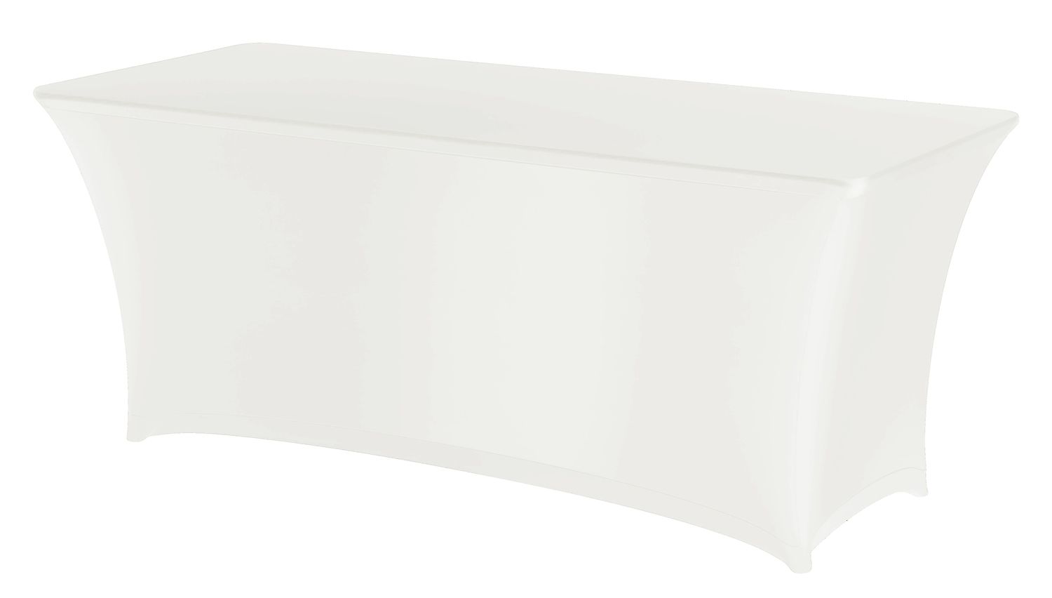 Hendi - Copritavolo rettangolare 150 x 76 cm Bianco