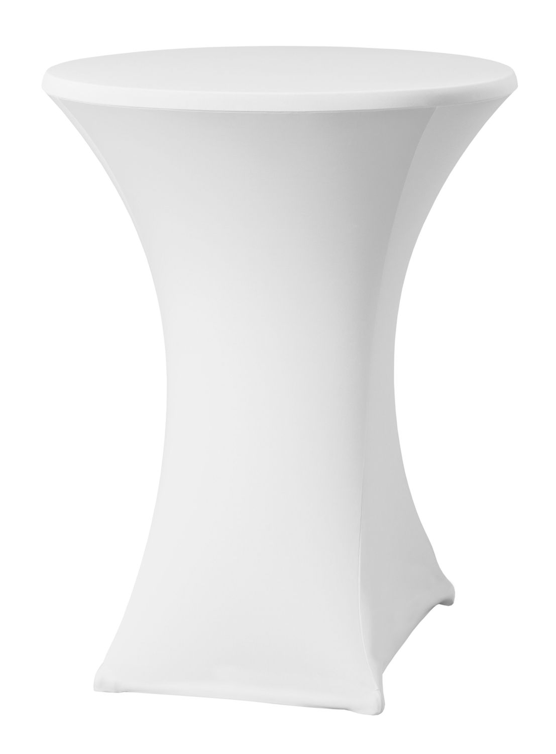 Hendi - Copritavolo da bar 80-85 cm Bianco