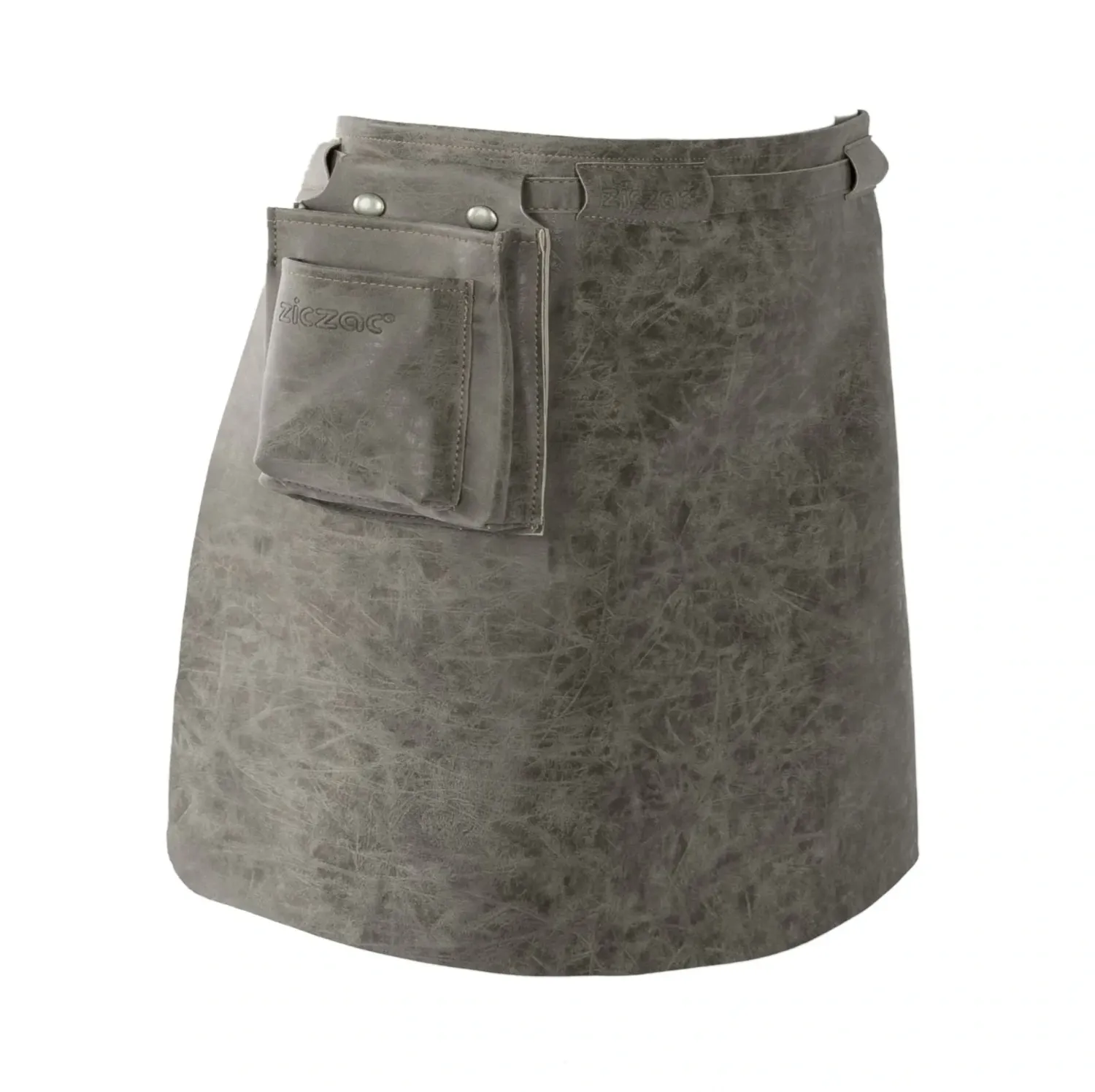 Grembiule ecopelle 70 x 45 cm Grigio - Tirolix