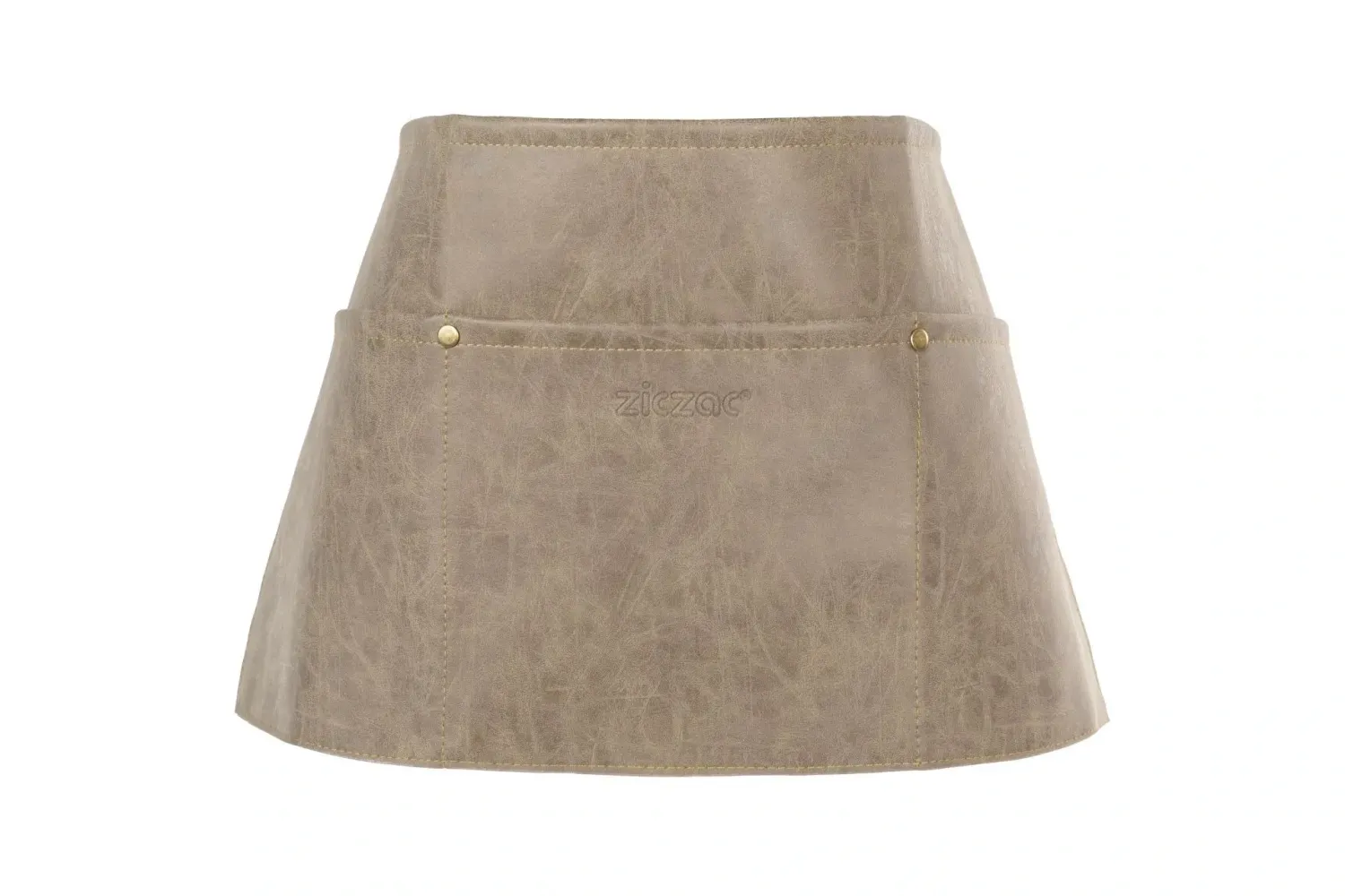 Grembiule ecopelle 27 x 59 cm Taupe - Tirolix