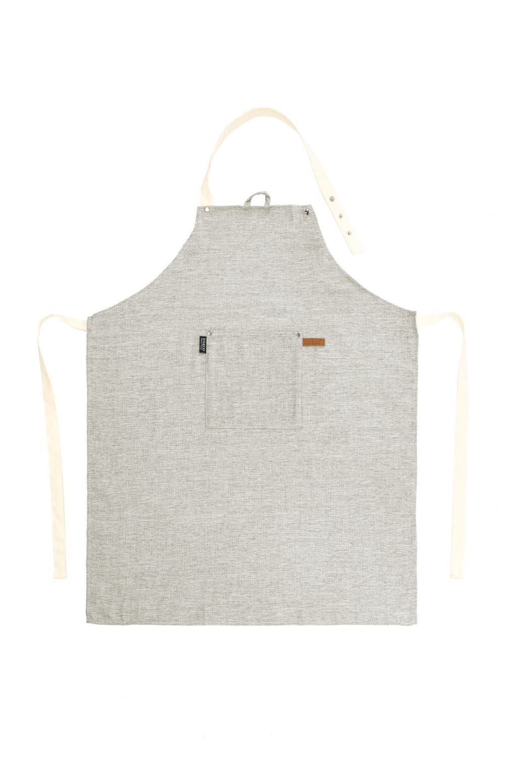 Grembiule melange 68 x 85 cm Taupe - Tirolix