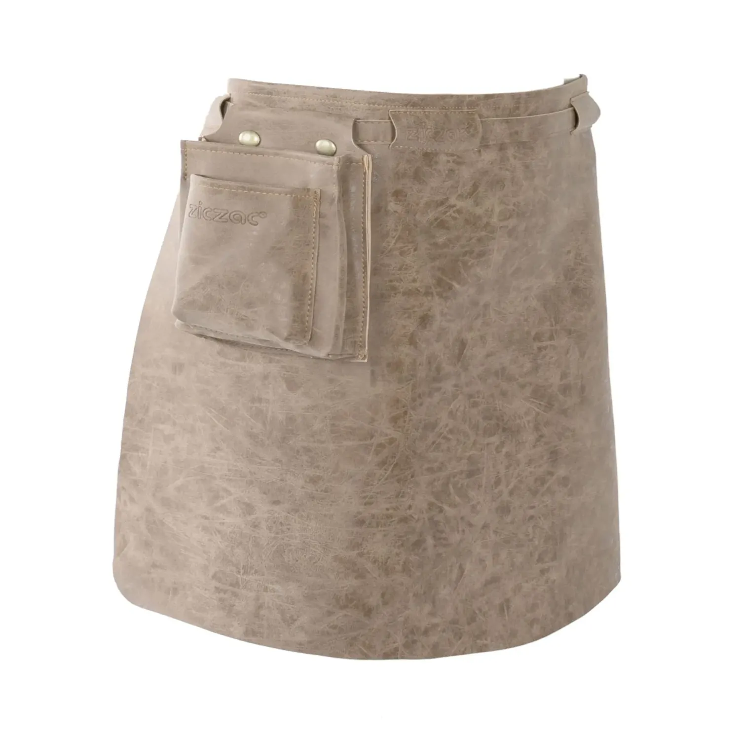 Grembiule ecopelle 70 x 45 cm Taupe - Tirolix