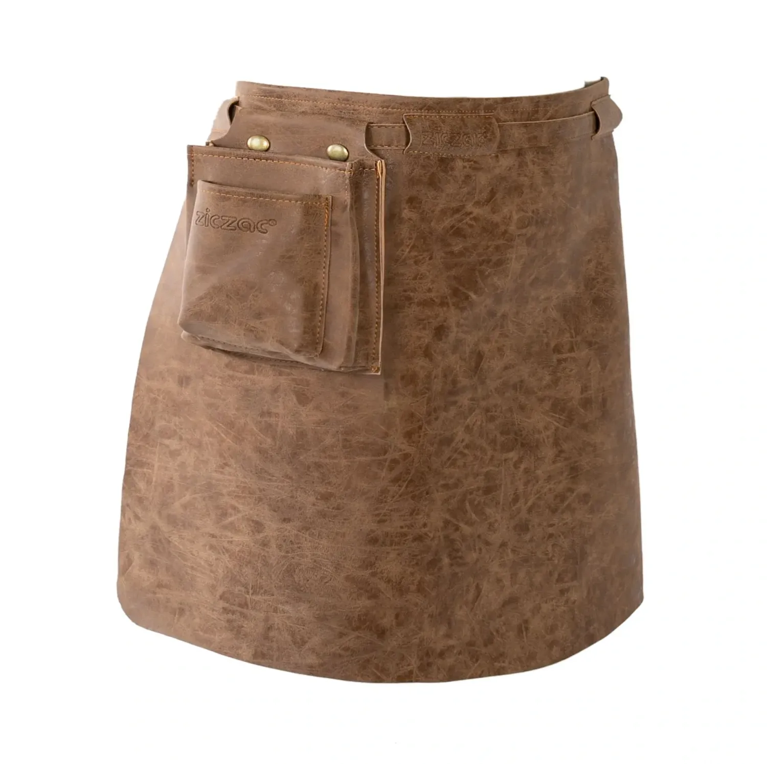 Grembiule ecopelle 70 x 45 cm Marrone Chiaro - Tirolix