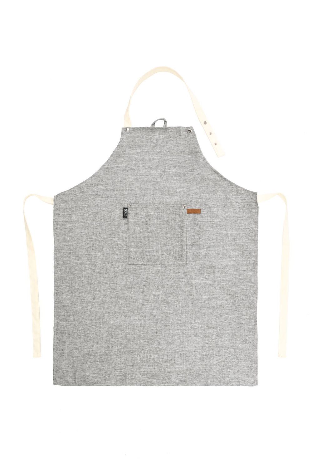 Grembiule melange 68 x 85 cm Grigio - Tirolix