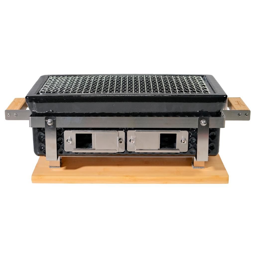 Grill Bbq Rettangolare 53x42 cm Bb Pro Hibachi - Agnelli