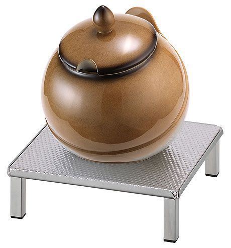 Frilich - Ciotola in porcellana Caramello 1,5 l Raiser Inox