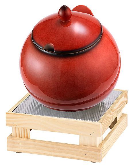 Frilich - Ciotola in porcellana Rossa 3,5 l Raiser Nature