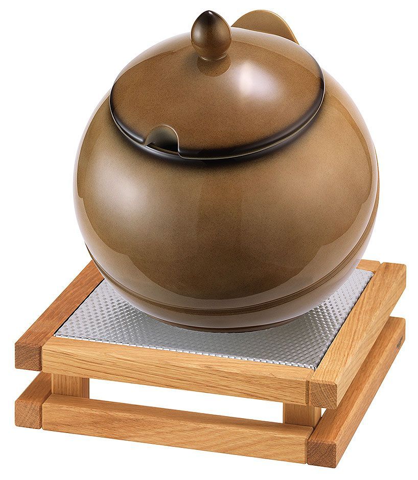 Frilich - Ciotola in porcellana Caramello 3,5 l Raiser Oak