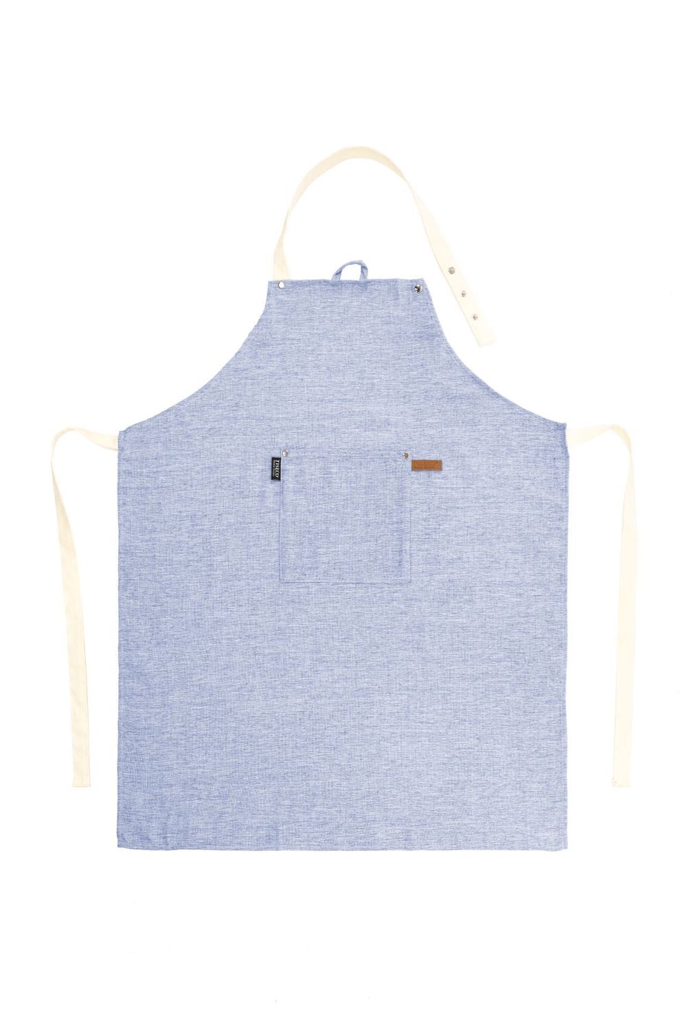 Grembiule melange 68 x 85 cm Blu - Tirolix