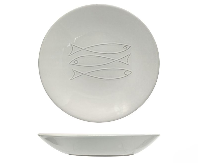 Feng - Piatto fondo coupe 26,5 cm Pelago