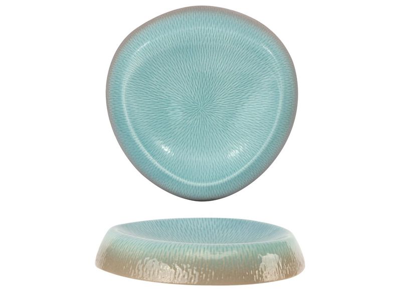 Feng - Piatto alto triangolare 18 cm Maui