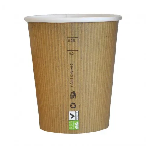 Firstpack - Bicchiere in cartone 230 ml