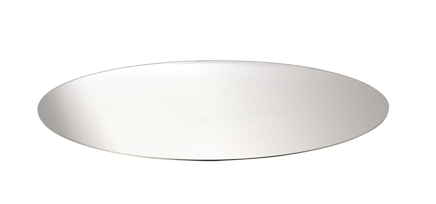 Disco Copri Piastre Refrigeranti Inox 18/10 Diam. 15 cm - Square - Abert