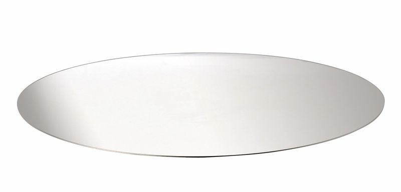 Disco Copri Piastre Refrigeranti Inox 18/10 Diam. 23 cm - Abert