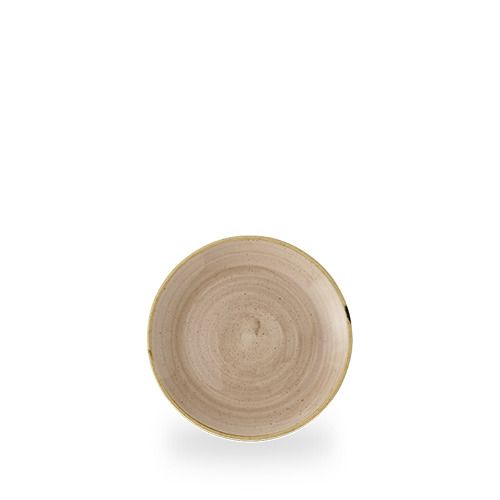 Evolve Piatto Coupe 16.5 cm Stonecast Truffle - Churchill