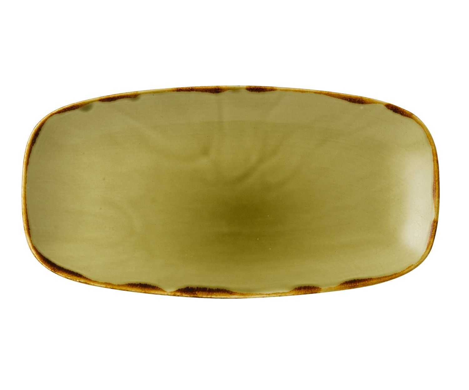 Dudson - Piatto rettangolare 29,8 x 15,3 cm Harvest Green