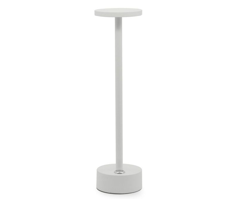 Feng - Lampada tavolo led 8 x 30 cm Bianca Eclaire Lite