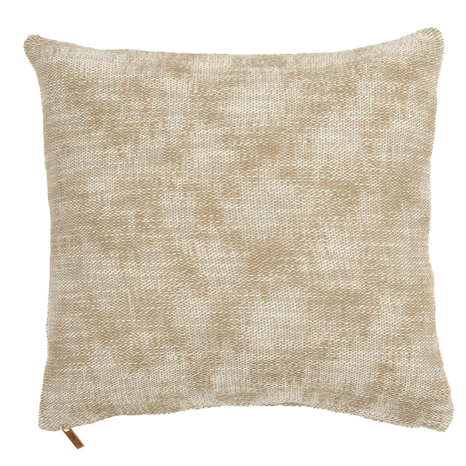 Cuscino misto cotone melange 45 x 45 cm Sabbia - Tirolix