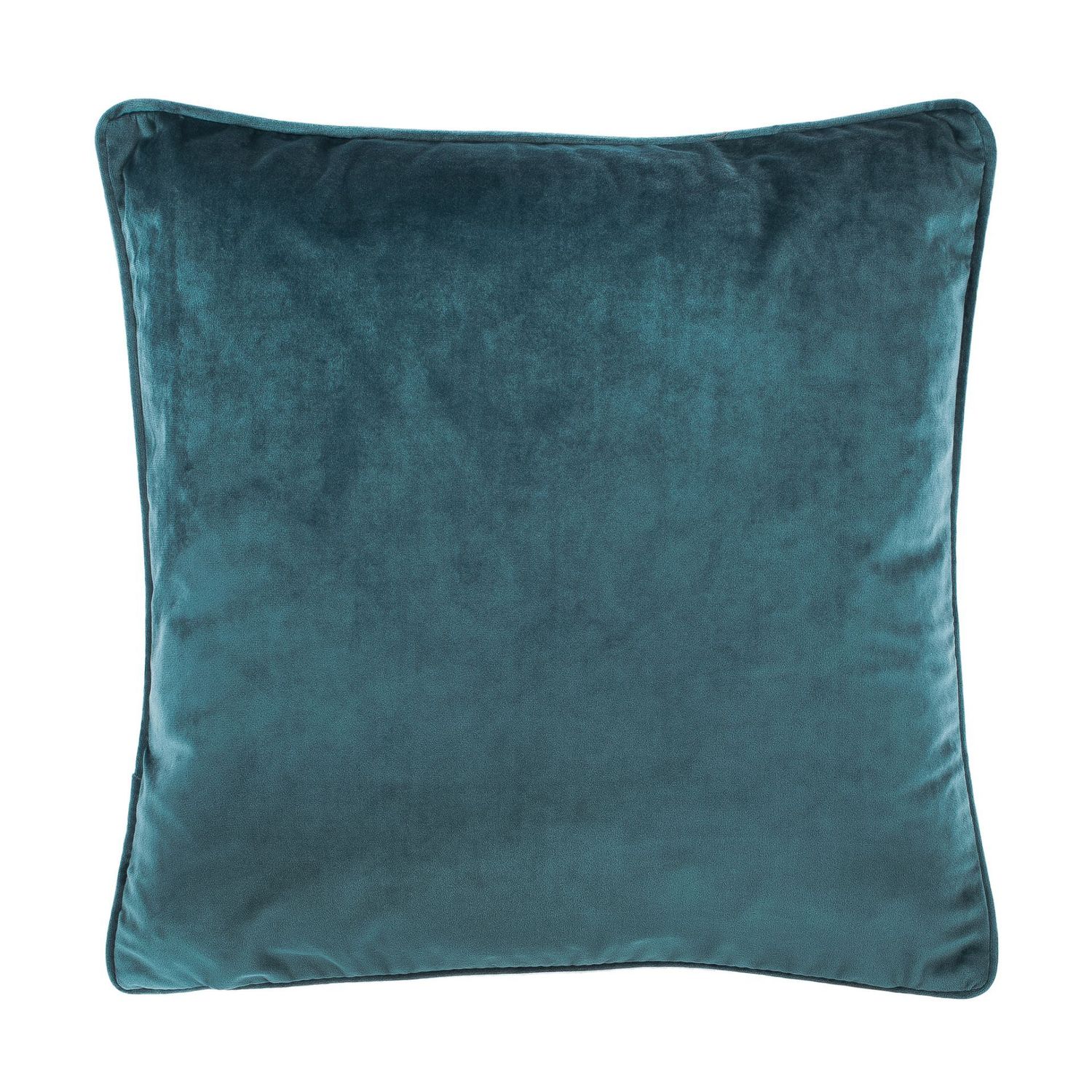 Cuscino morbido in velluto 45 x 45 cm Blu Corallo - Tirolix