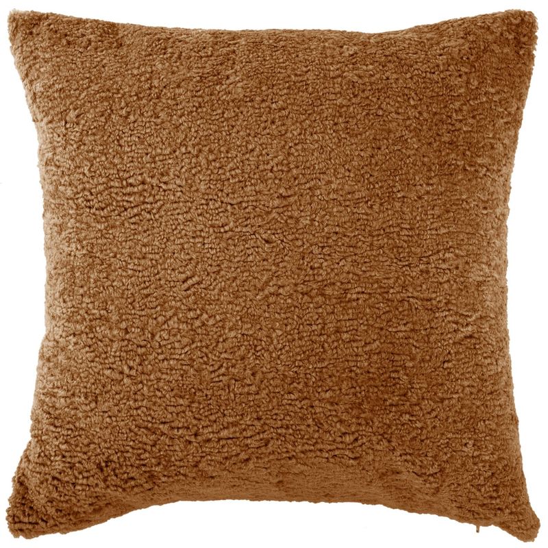 Cuscino morbido 45 x 45 cm Marrone - Tirolix