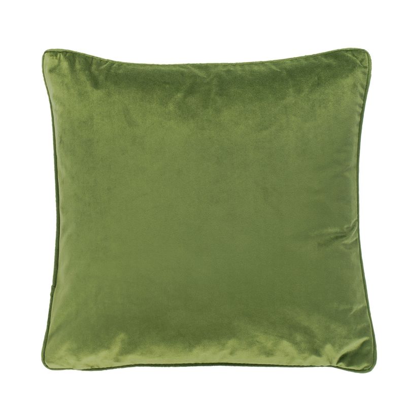Cuscino morbido in velluto 45 x 45 cm Verde - Tirolix