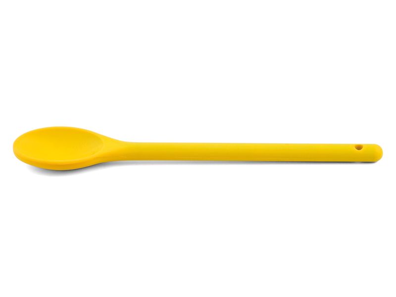 Cucchiaio in silicone 30 cm Giallo - Weis