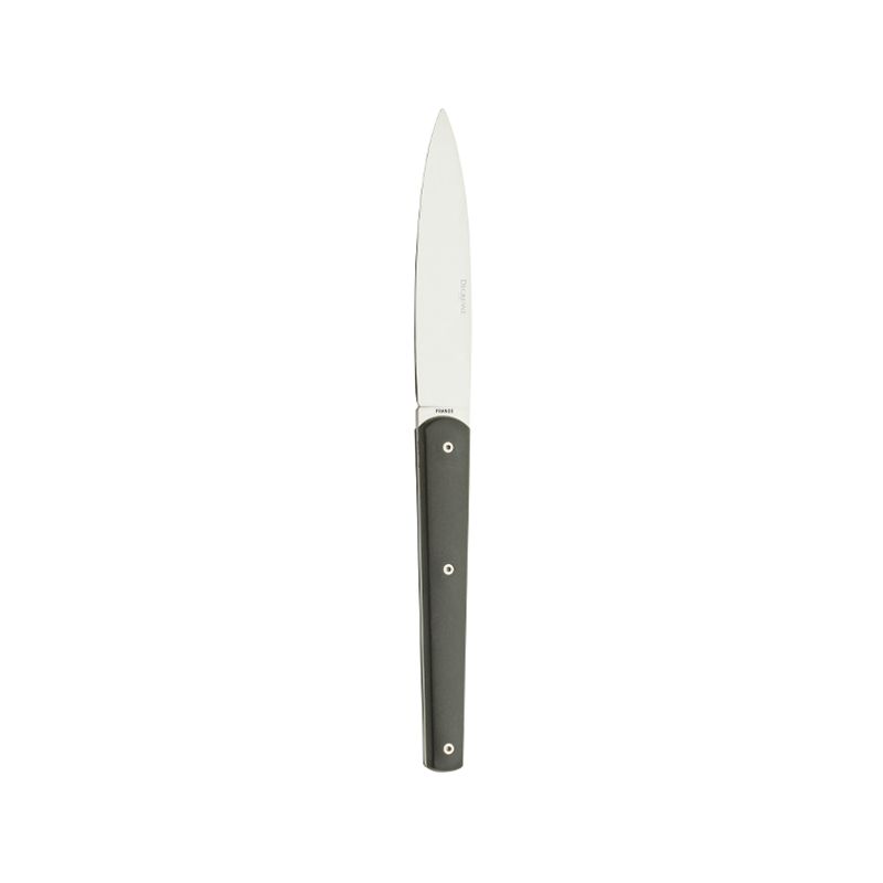 Degrenne - Coltello da bistecca 23 cm Mirage Antracite