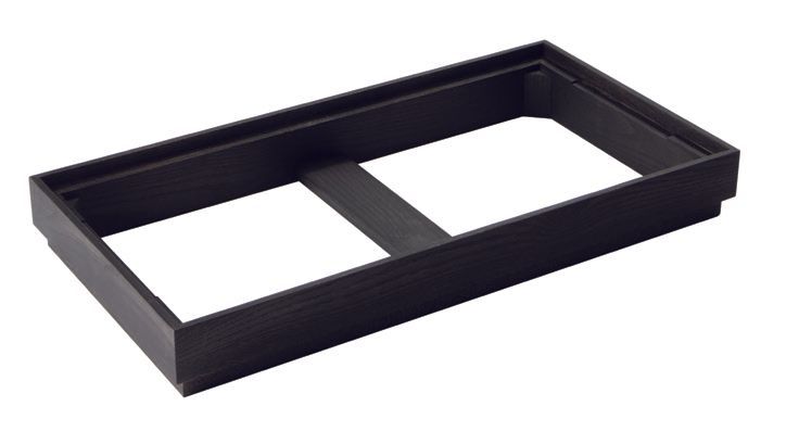 Cornice Nero 20 x 40 H. 5 cm - Domino - Abert